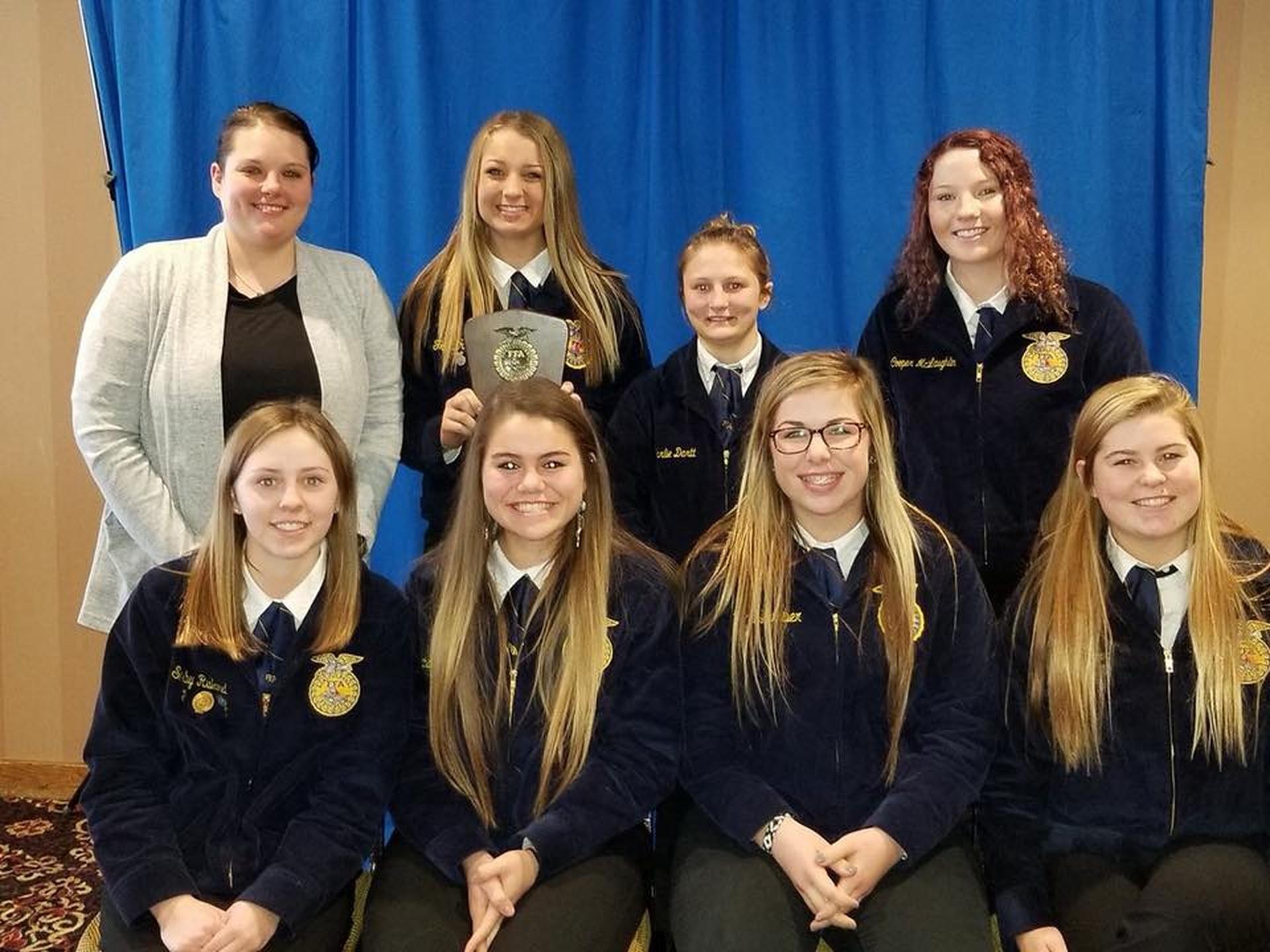 South Dakota State FFA Officers Virtually Impact Youth & Agriculture